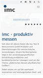 Mobile Screenshot of imc-frankfurt.de